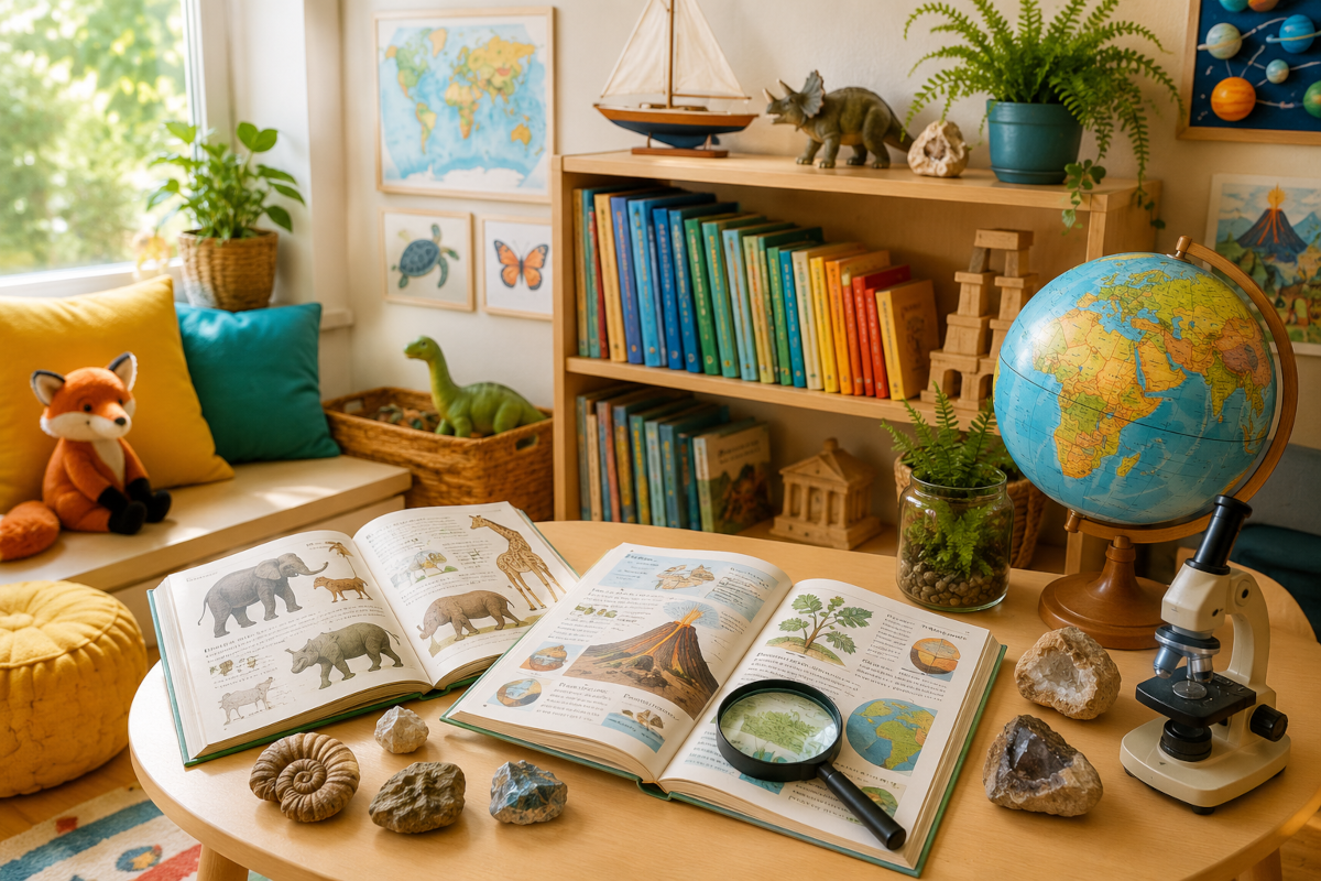 Non-fiction and educational books for kids with science books, history books, animal encyclopedias and learning guides